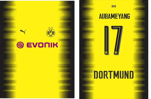 4. Borussia Dortmund Home Jersey 2017 18