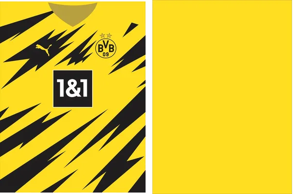 5. Borussia Dortmund Home Jersey 2020 2021