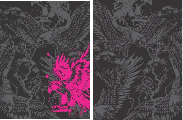 AGUILA FUCSIA TEXTURA INTERCLASSE 2024