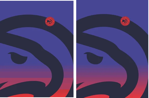 ATLANTA HAWKS SOCCER CONCEPT