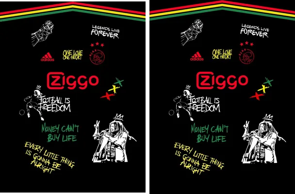 Ajax Bob Marley Concept 40 Aniversary
