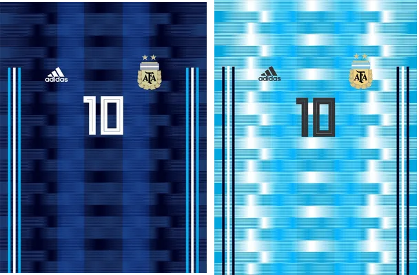 Argentina Jersey Concept lineal