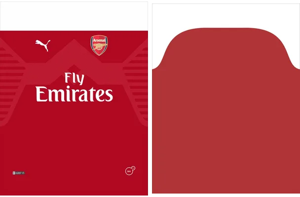 Arsenal Jersey Home 18 19
