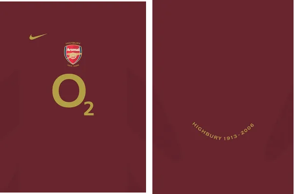 Arsenal Local 2005 2006