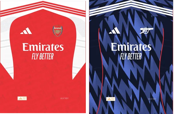 Arsenal Home Away Kit 25