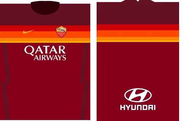 As Roma Home Jersey 2020 2021