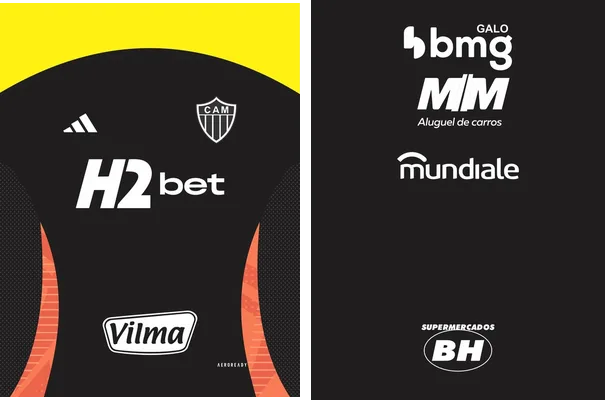 Atletico Mineiro Black Kit 25 26