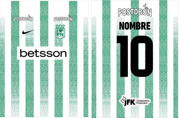 Atletico Nacional Home Kit 25 Q 1