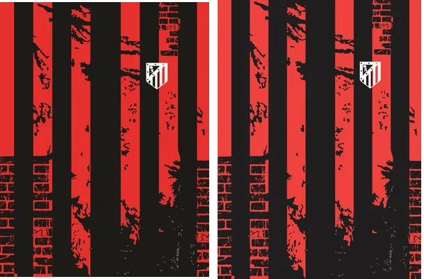 Atletico de Madrid Grunge 1