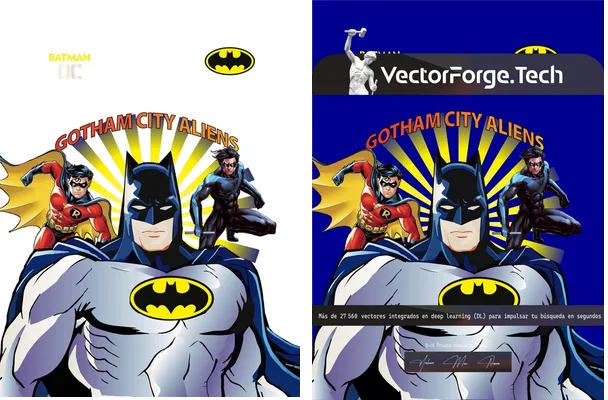 BATMAN GOTHAM CITY ALIENS