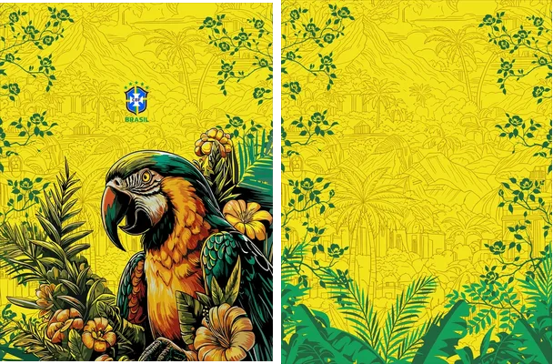 BRASIL FANTASY GUACAMAYO FLORAL 2026