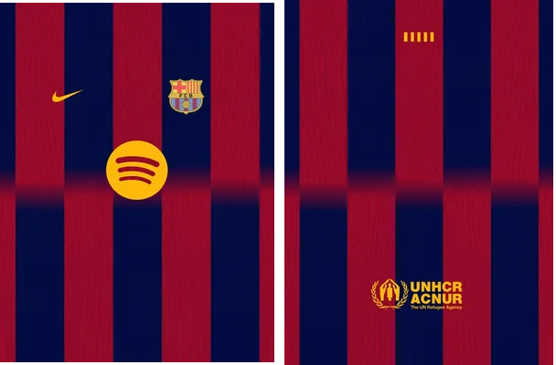 Barcelona 25 26 Home shirt