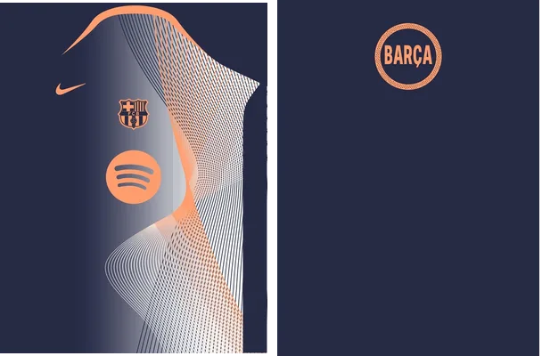 Barcelona Pre Match Blue 25