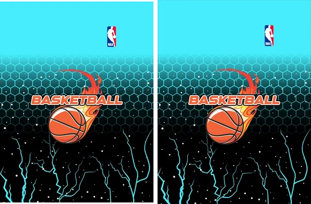 Basketball Concept Degrades