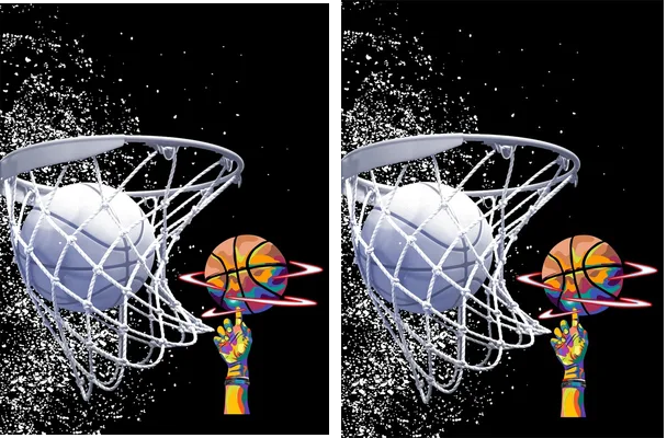 Basketball Desings Grunge Black