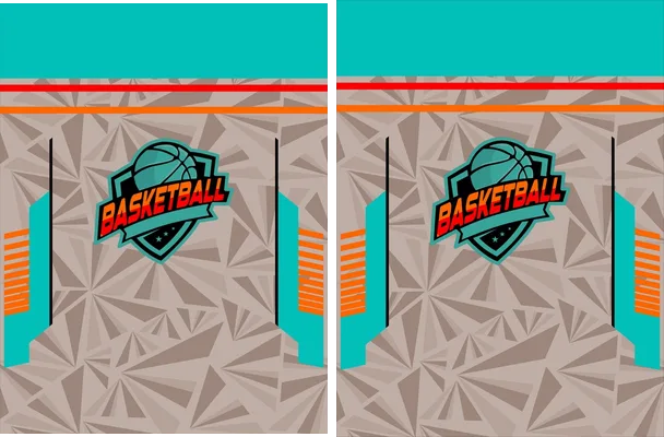 Basketball Geometric Concept 25