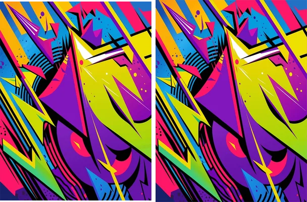 Basketball Graffiti Colours