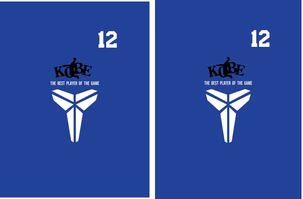 Basquetball Kobe Diseno Personalizado