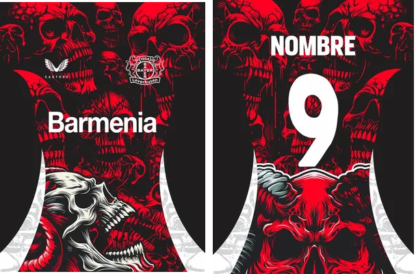 Bayer 04 Leverkusen Concept Skull
