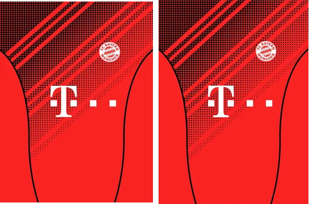Bayern Munchen Concept Halftone