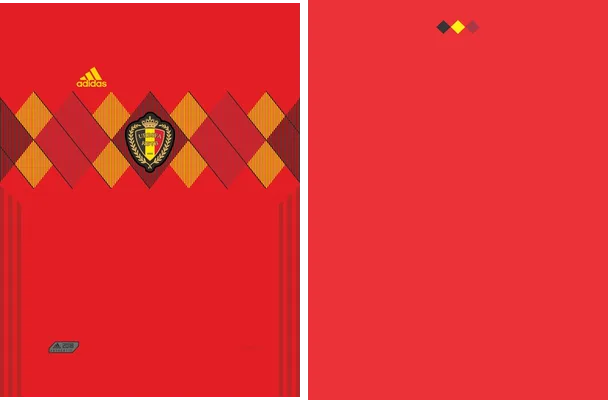 Belgica Camiseta Local 2018