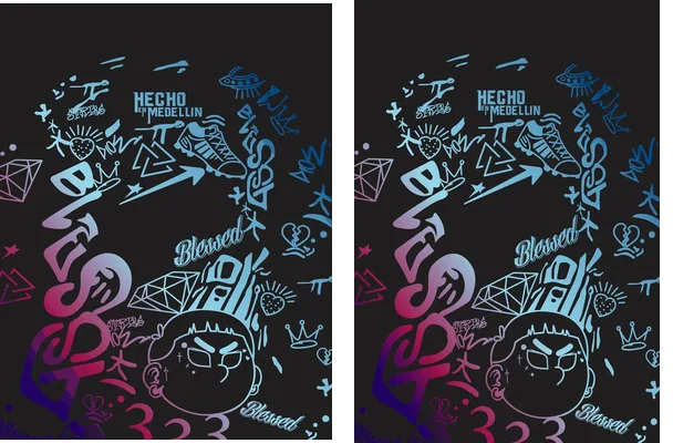 Blessed Crows Street Concept Degrade