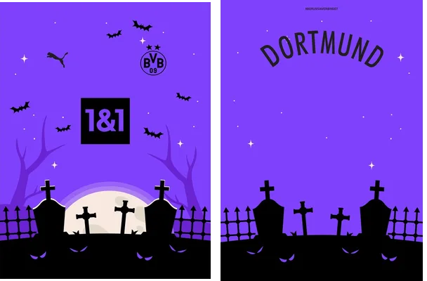Borussia Dortmound Halloween Concept 2023