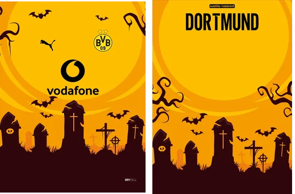 Borussia Dortmound Halloween Concept 2025