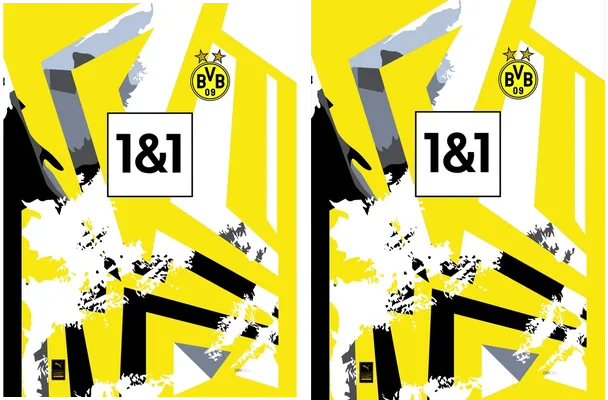 Borussia Dortmund Grunge Pro 25