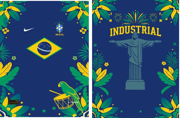 Brasil Floral Jersey V25