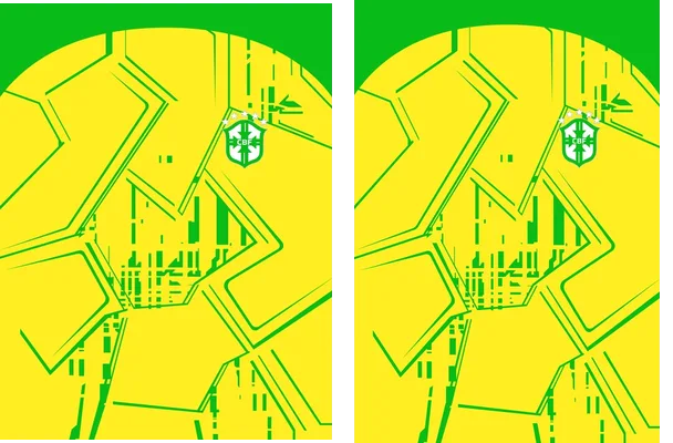 Brasil Grunge Geometric