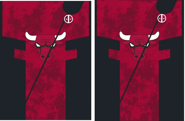 CHICAGO BULLS DEATPOOL CONCEPT