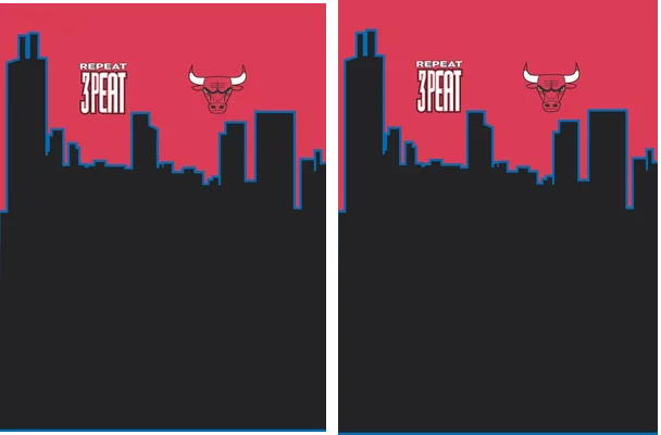 CHICAGO BULLS 3PEAT 1998
