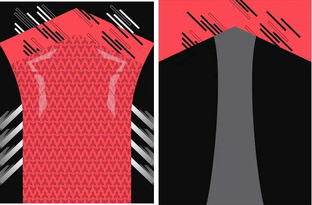 CHINITO YONEX ROJO NEGRO TEXTURA 2023