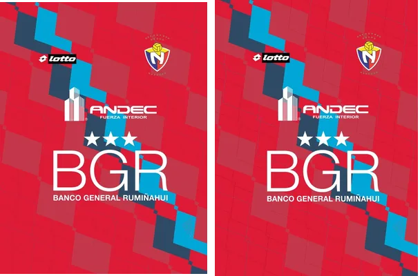 Camiseta Local El Nacional 2023