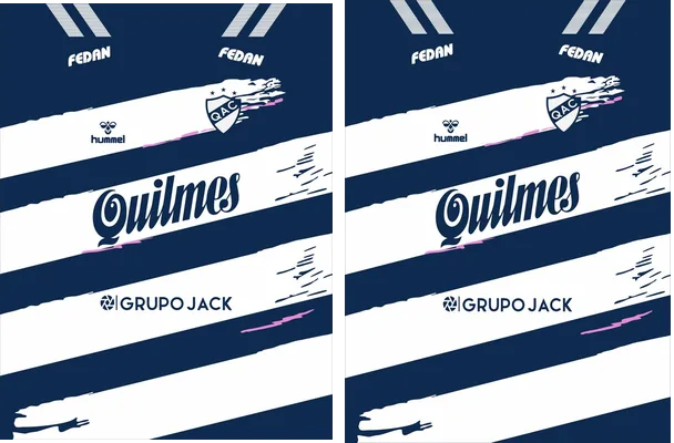 Camiseta Quilmes Hummel Visitante 2021 22