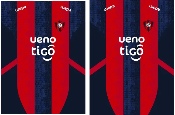 Cerro Porteno Home Kit 2025