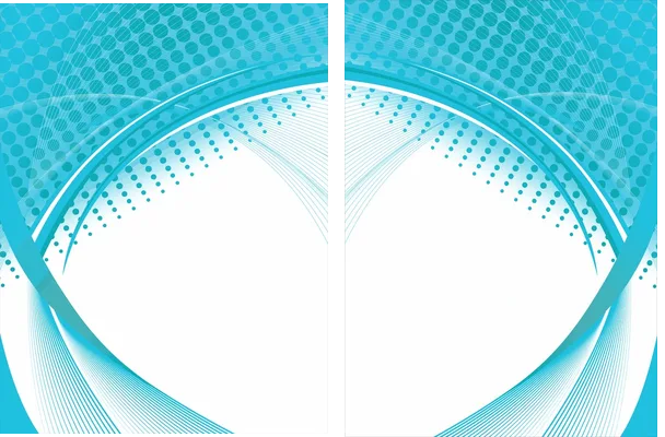 Chinito Celeste Curva Circulo