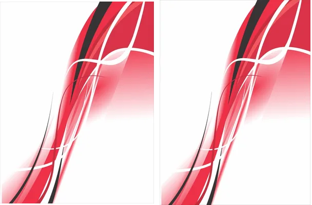 Chinito Curvilineo Rojo