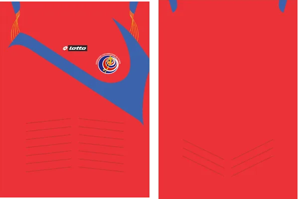 Costa Rica Home Jersey 2014