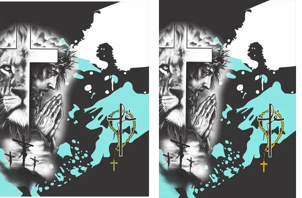 DESIGN JESUS MANCHAS