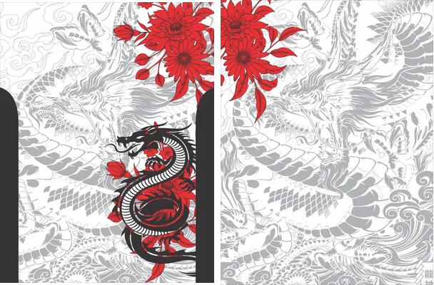 DRAGÓN FLORAL ROJO INTERCLASSE 2024