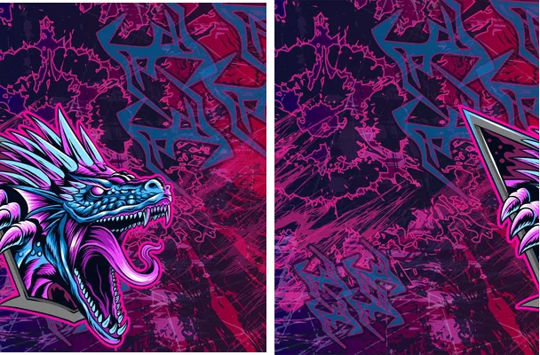 DRAGÓN FUCSIA TEXTURA INTERCLASSE 2024