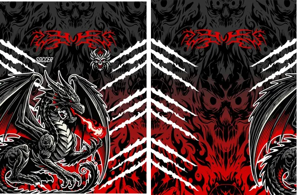 DRAGÓN ROJO TEXTURA INTERCLASSE 3 2025