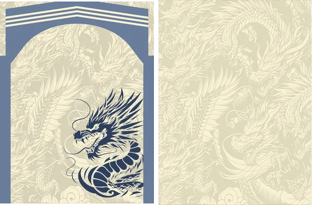 DRAGÓN TEXTURA CREMA INTERCLASSE 2024