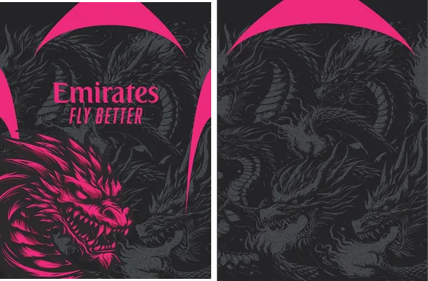 DRAGON DESING ROSE
