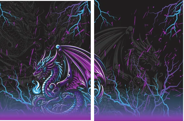 DRAGON MORADO BLACK