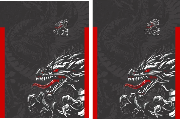 DRAGON PATTER RED SPORT