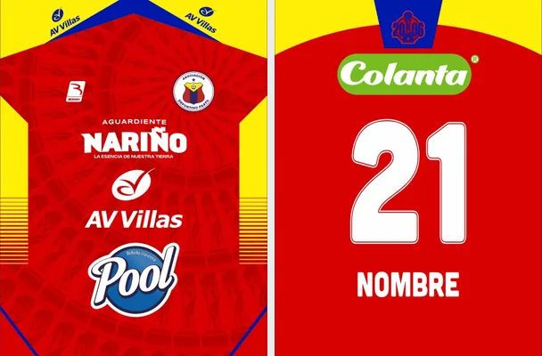 Deportivo Pasto Home Kit 26