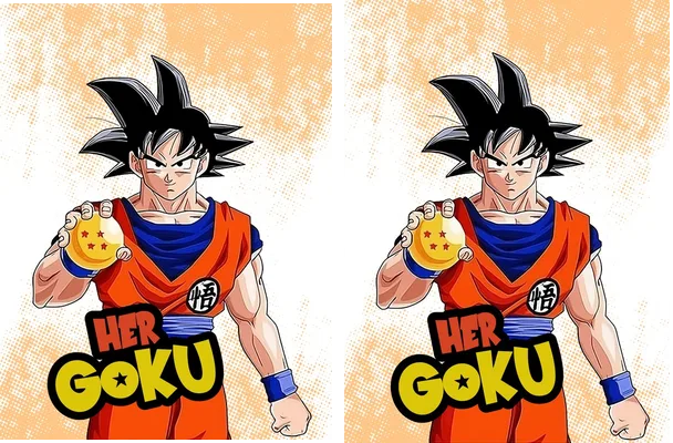 Dragon Ball Goku y Milk